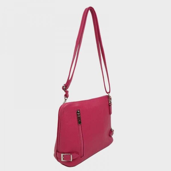 Anais - Sac bandoulière en cuir...