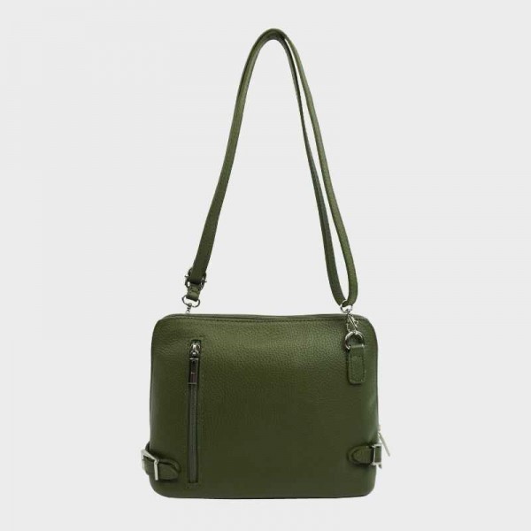 Anais - Sac bandoulière en cuir...