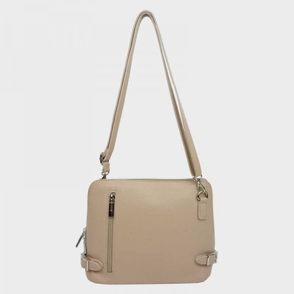 Anais - Sac bandoulière en cuir...