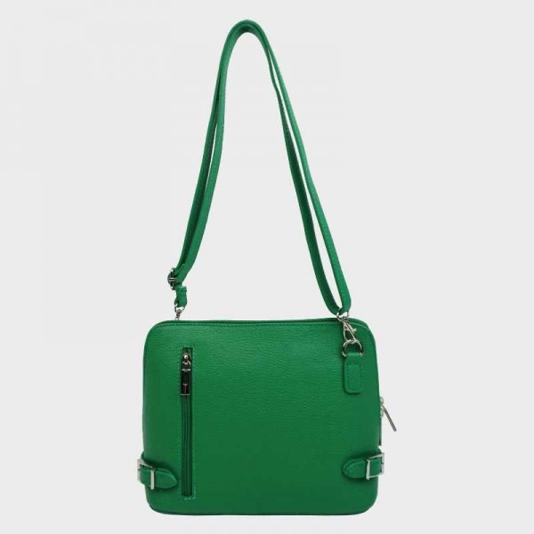 Anais - Sac bandoulière en cuir...