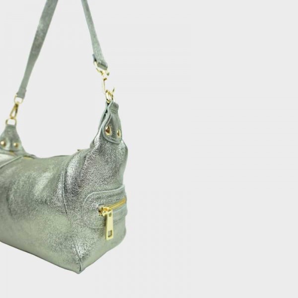 Anais - Sac porté épaule en cuir...