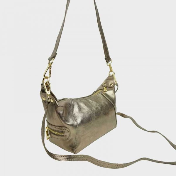 Anais - Sac porté épaule en cuir...