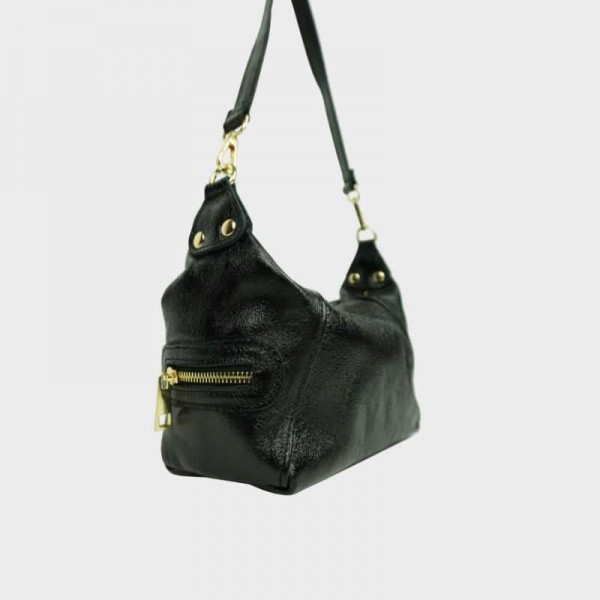 Anais - Sac porté épaule en cuir...