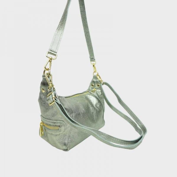 Anais - Sac porté épaule en cuir...