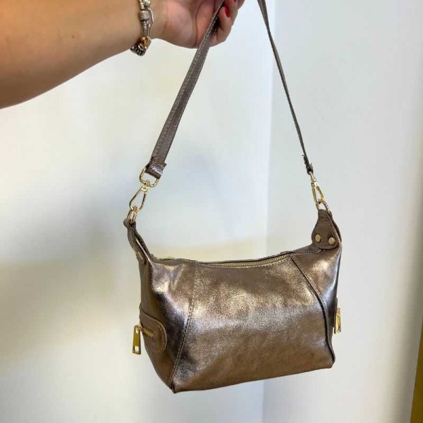 Anais - Sac porté épaule en cuir...