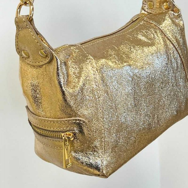 Anais - Sac porté épaule en cuir...