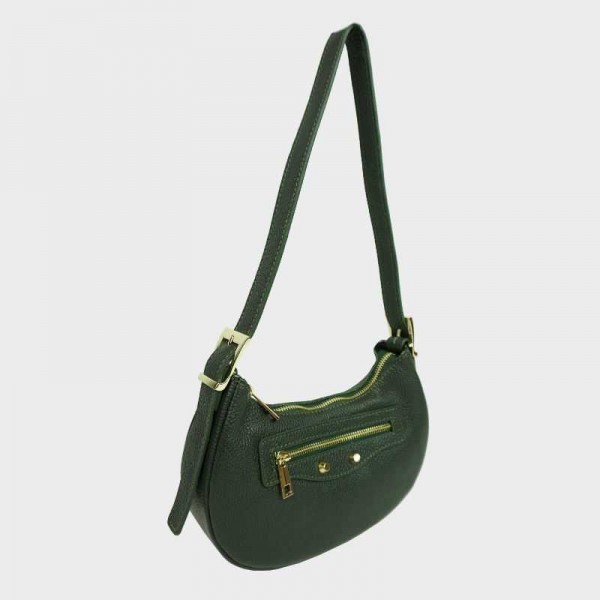 Anais - Sac porté épaule en cuir...