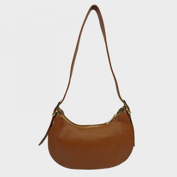 Anais - Sac porté épaule en cuir...