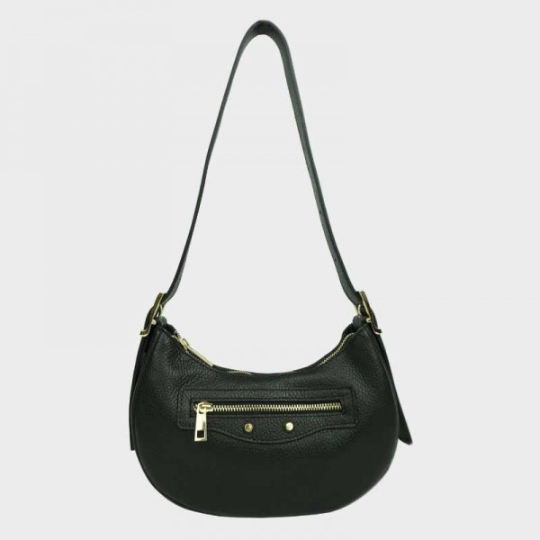 Anais - Sac porté épaule en cuir...