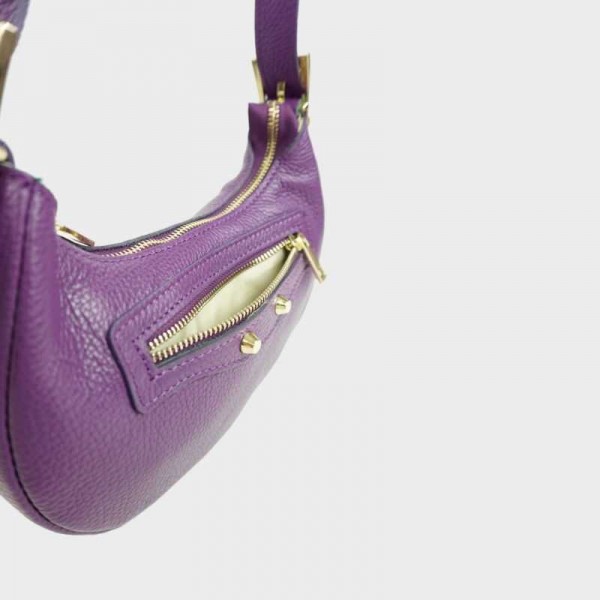 Anais - Sac porté épaule en cuir...