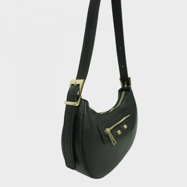 Anais - Sac porté épaule en cuir...