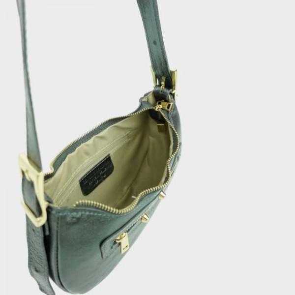 Anais - Sac porté épaule en cuir...