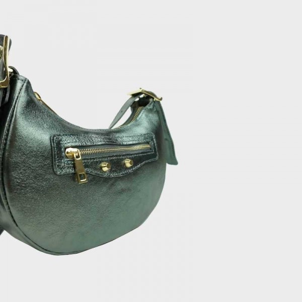 Anais - Sac porté épaule en cuir...