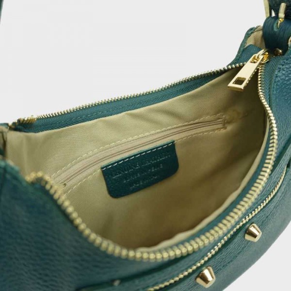 Anais - Sac porté épaule en cuir...