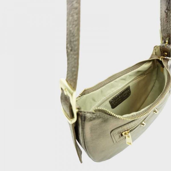 Anais - Sac porté épaule en cuir...