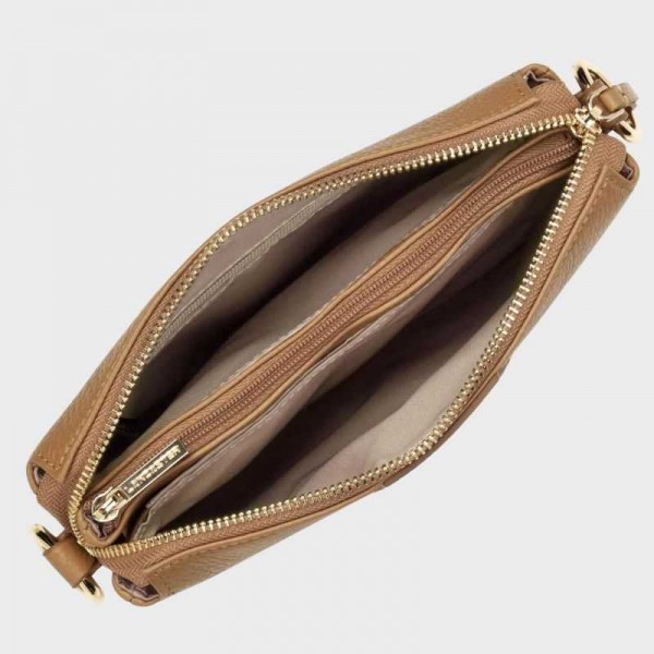 Lancaster - Pochette en cuir Dune 529-73