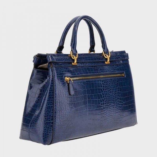 Guess - Sac à main Sestri imprimé croco