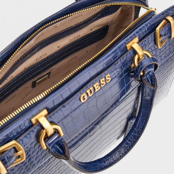 Guess - Sac à main Sestri imprimé croco