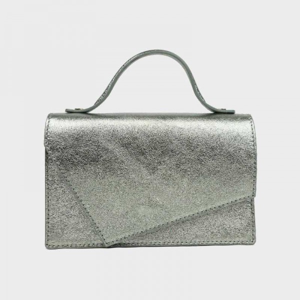 Anais - Sac à main en cuir brillant... Anais - Sac à main en cuir brillant...