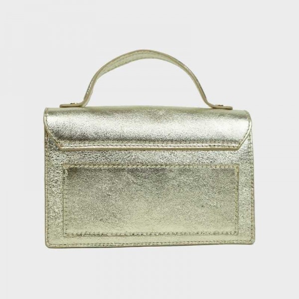 Anais - Sac à main en cuir brillant...