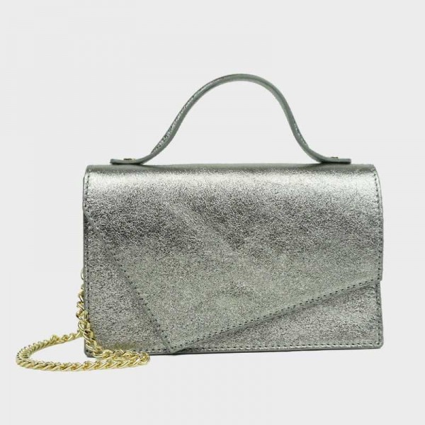 Anais - Sac à main en cuir brillant... Anais - Sac à main en cuir brillant...