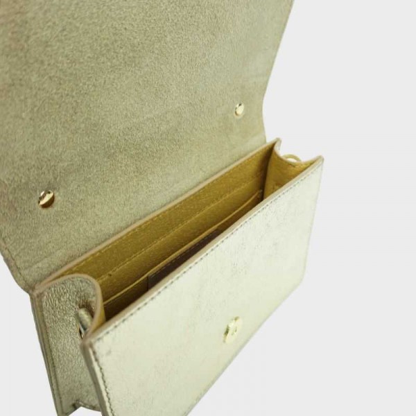 Anais - Sac à main en cuir brillant...