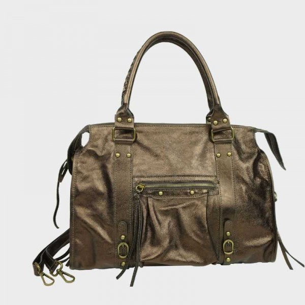 Anais - Grand Sac à main en cuir...