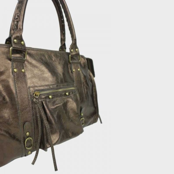 Anais - Grand Sac à main en cuir...