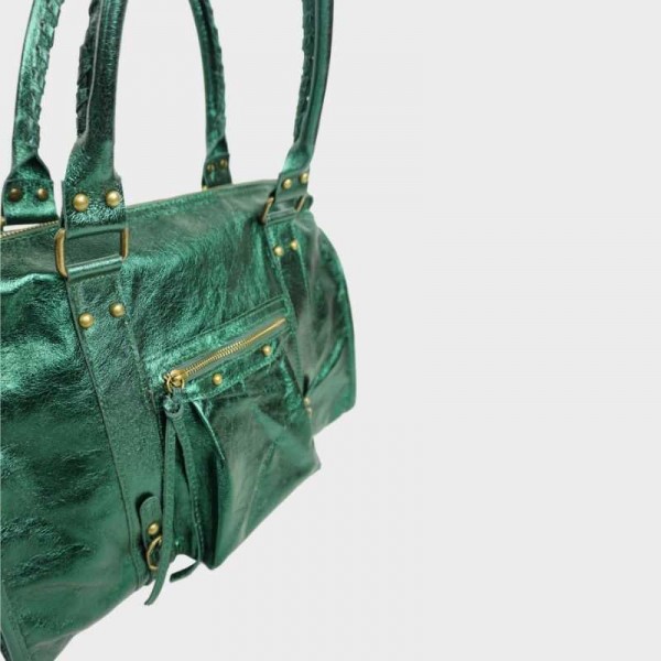 Anais - Grand Sac à main en cuir...