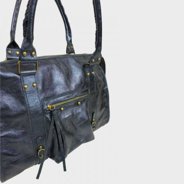 Anais - Grand Sac à main en cuir...