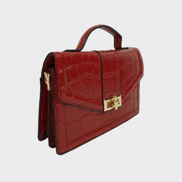 Anais - Sac à main façon croco 36390