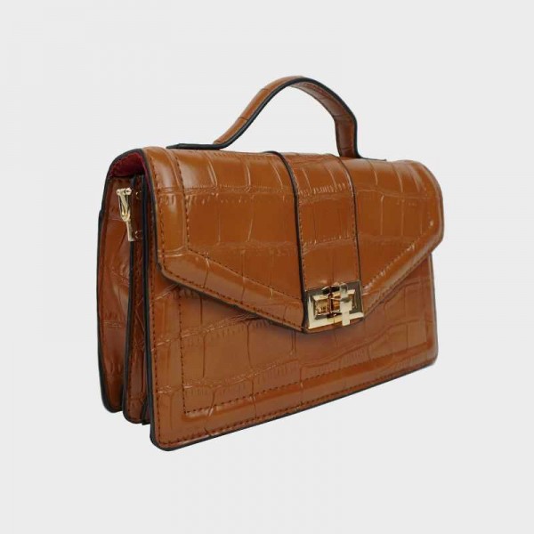 Anais - Sac à main façon croco 36390