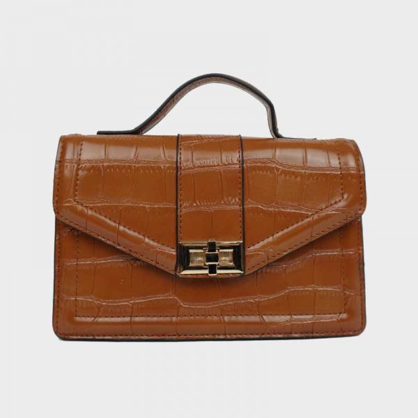 Anais - Sac à main façon croco 36390