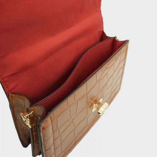 Anais - Sac à main façon croco 36390