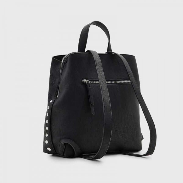 Desigual - Sac à dos clouté et brodé...