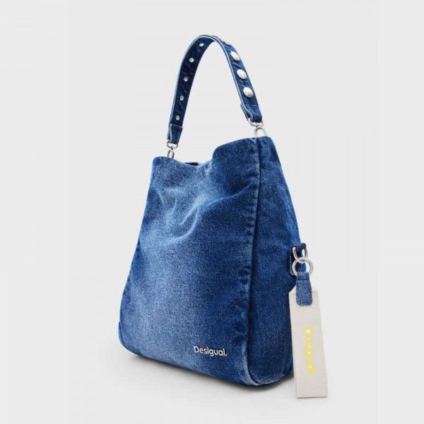 Desigual - Sac bandoulière denim... Desigual - Sac bandoulière denim...