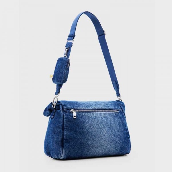 Desigual - Sac bandoulière denim... Desigual - Sac bandoulière denim...
