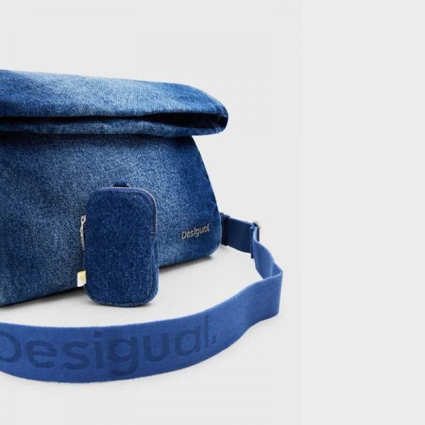 Desigual - Sac bandoulière denim... Desigual - Sac bandoulière denim...
