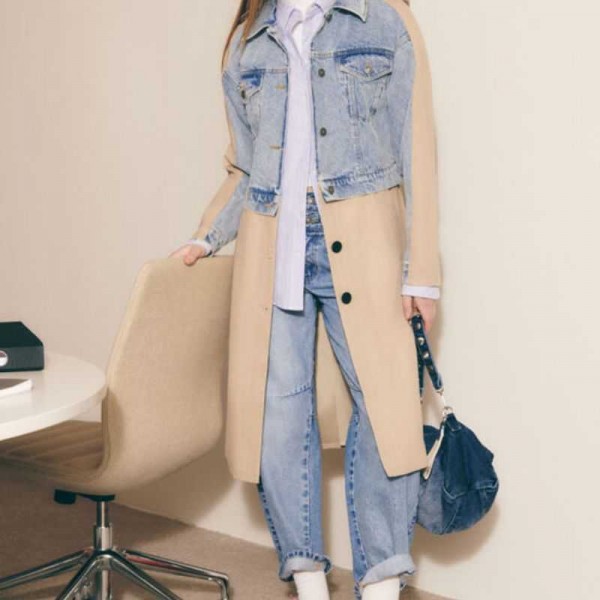 Sac bandoulière denim 24saxd03 Desigual Sac bandoulière denim 24saxd03 Desigual