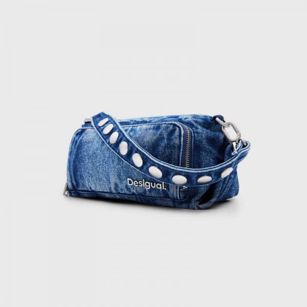 Desigual - Sac bandoulière Denim...