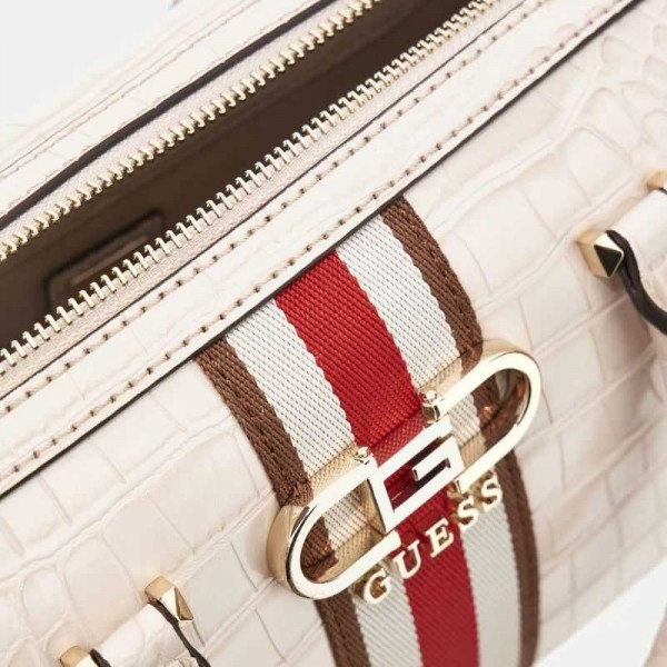 Guess - Sac à main Nelka imprimé croco