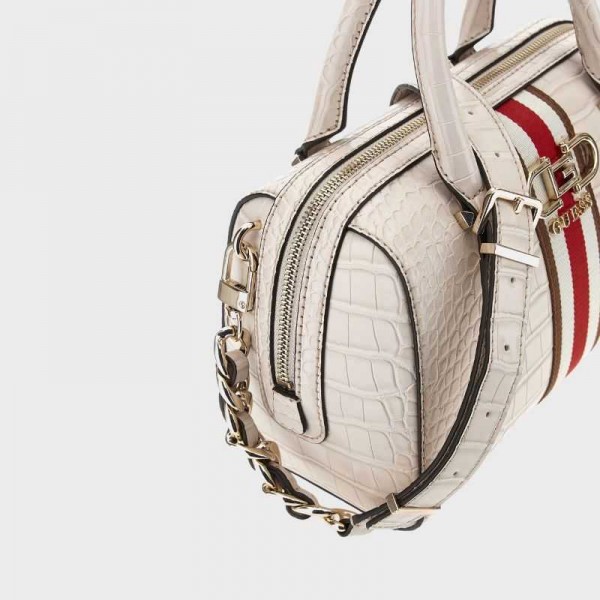 Guess - Sac à main Nelka imprimé croco