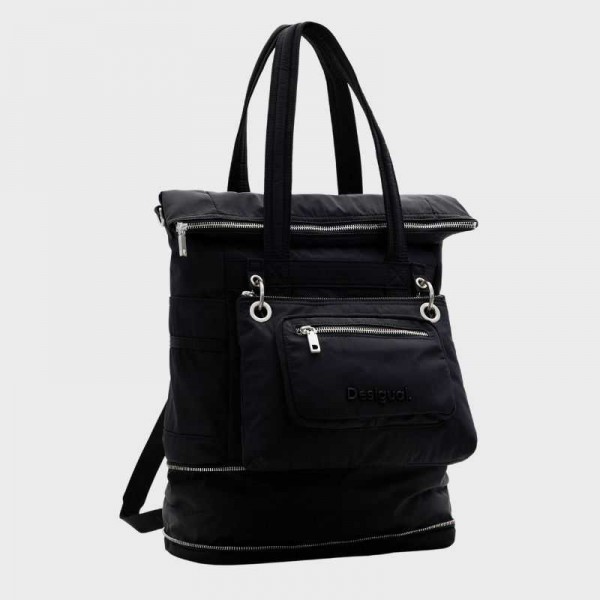 Desigual - Sac à dos en toile Voyager... Desigual - Sac à dos en toile Voyager...