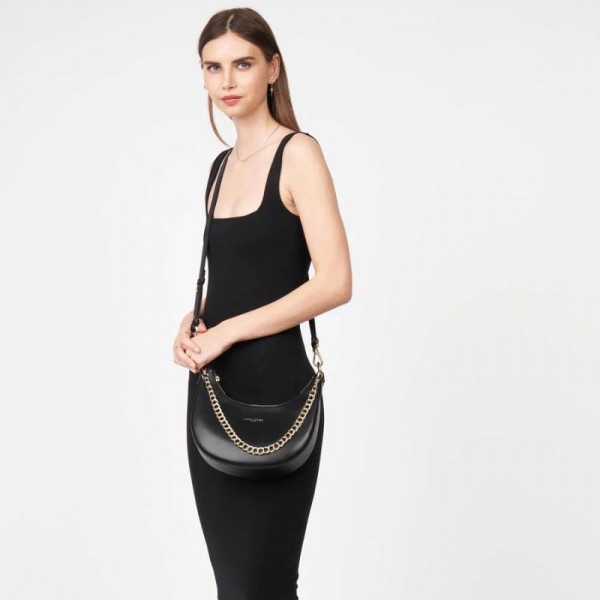 Lancaster - Sac besace en cuir Paris...