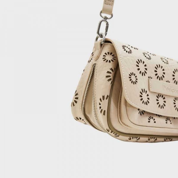 Desigual - Sac bandoulière estampé...