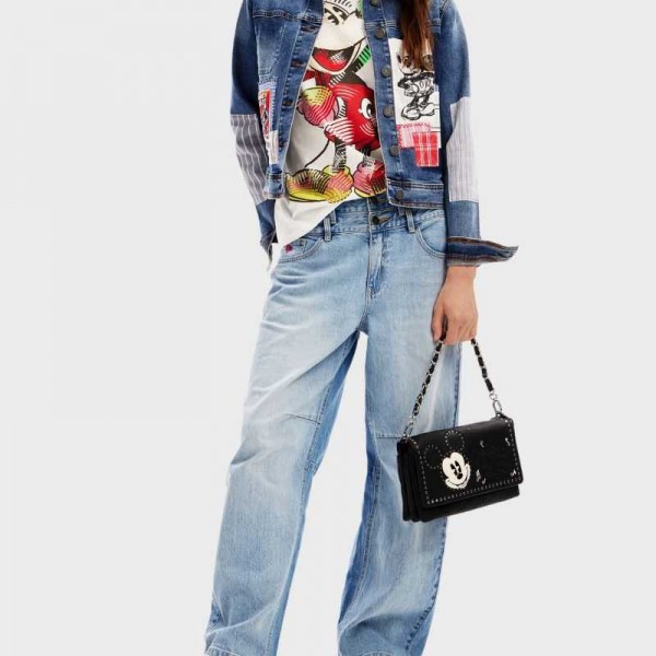 Desigual - Sac bandoulière à clous...