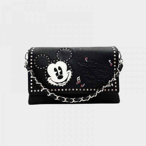 Desigual - Sac bandoulière à clous...