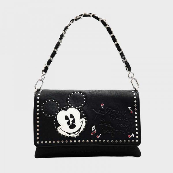 Desigual - Sac bandoulière à clous...