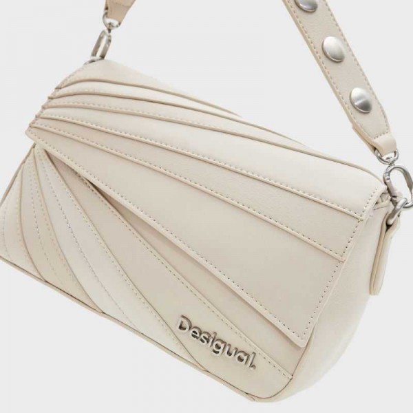 Desigual - Sac patchwork texturé...