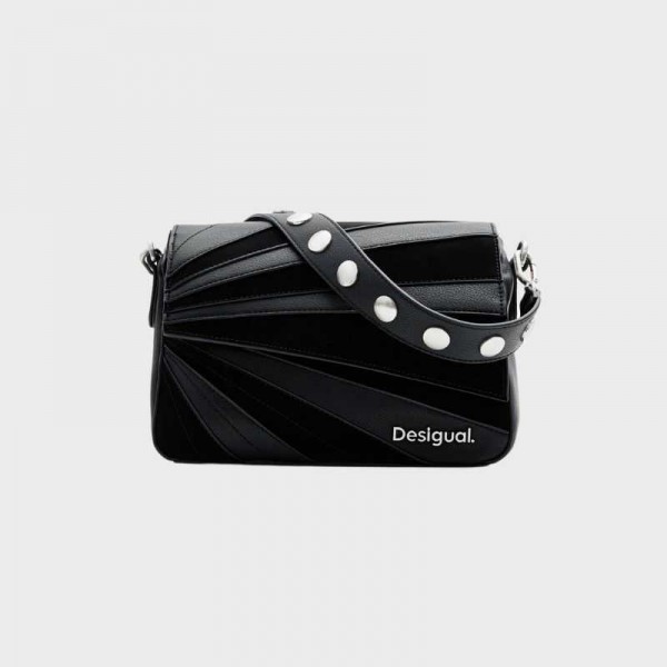 Desigual - Sac patchwork texturé...